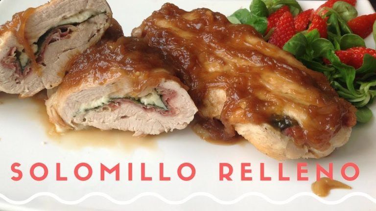 Receta de Cebollas rellenas de pavo y jamón