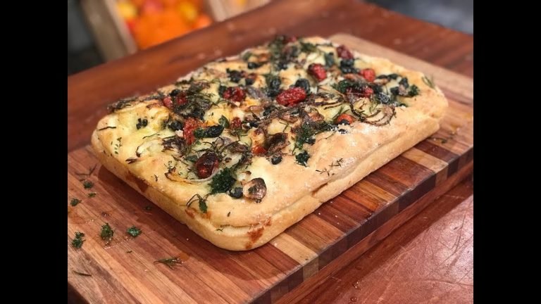 Receta de Focaccia rellena