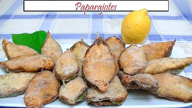 Receta de Paparajotes