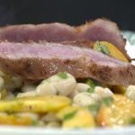 Receta de Guiso de vainas con calamar