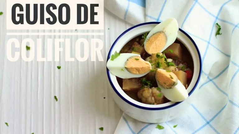 Receta de Guiso de coliflor y patatas