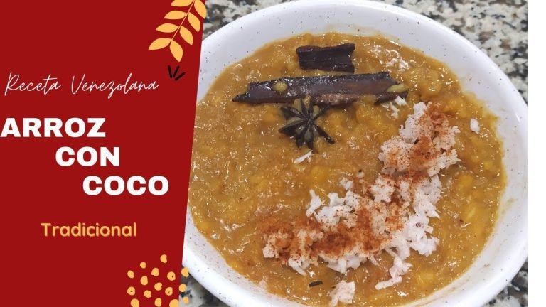 ▷ Receta de Arroz con coco dulce con papelón | Actualizado junio 2023