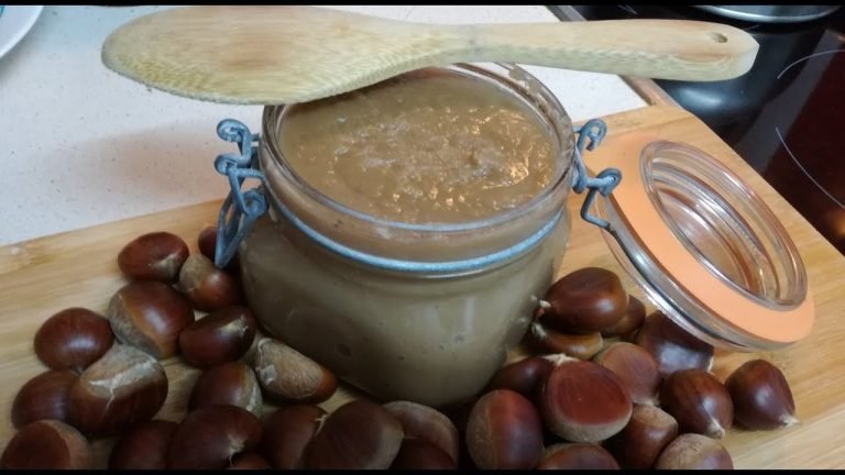 Receta de Mermelada de castañas