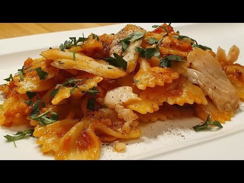 Receta de Espaguetis con salmón fresco sin nata
