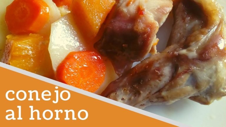 Receta de Conejo al horno con verduras