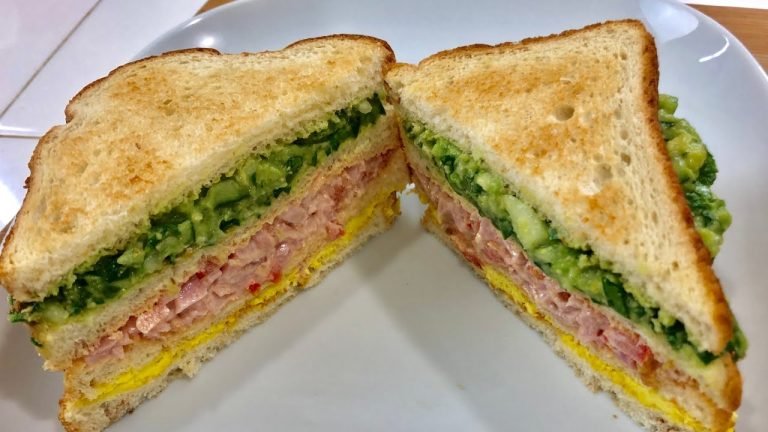 Receta de Sándwiches coloridos