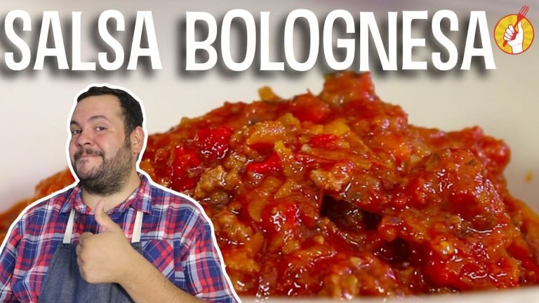 Receta de Salsa boloñesa