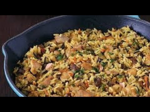 Receta de Arroz salvaje con verduras