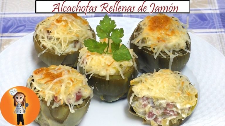 ▷ Receta de Alcachofas rellenas de jamón y queso | Actualizado junio 2023