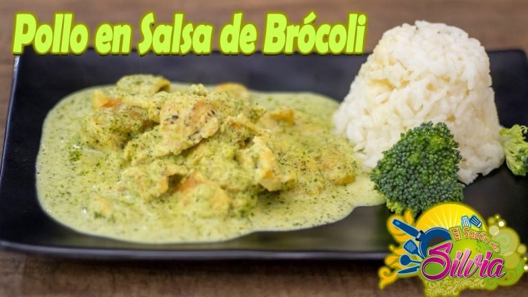 Receta de Pechugas de pollo en salsa de brócoli