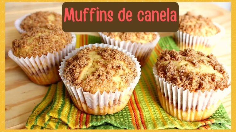 Receta de Muffins de canela