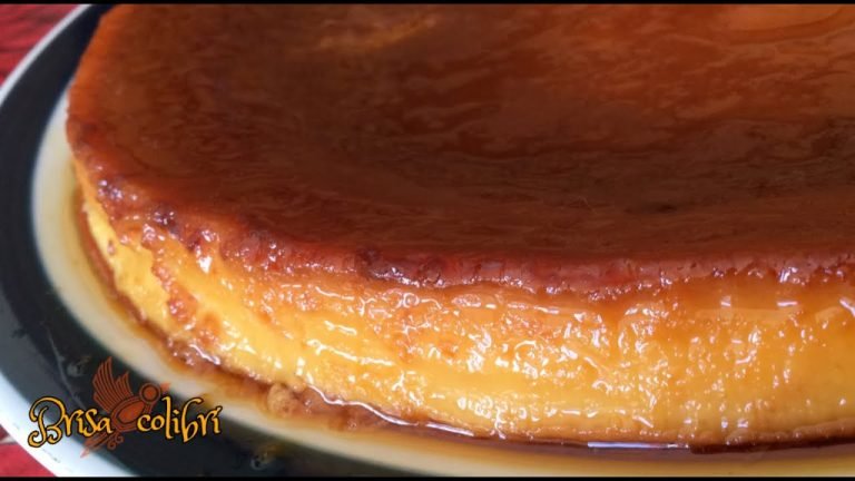 Receta de Flan de naranja sin leche