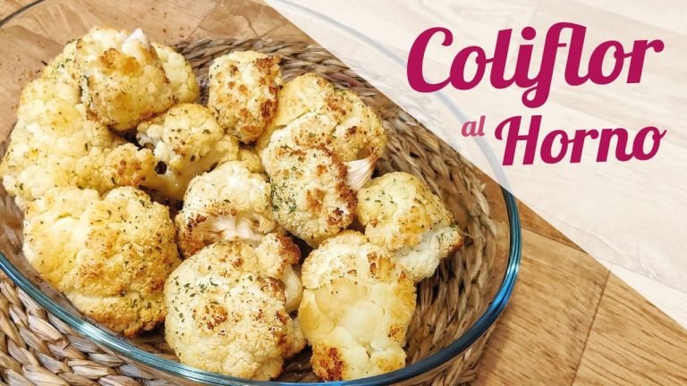 Receta de Coliflor al horno con especias