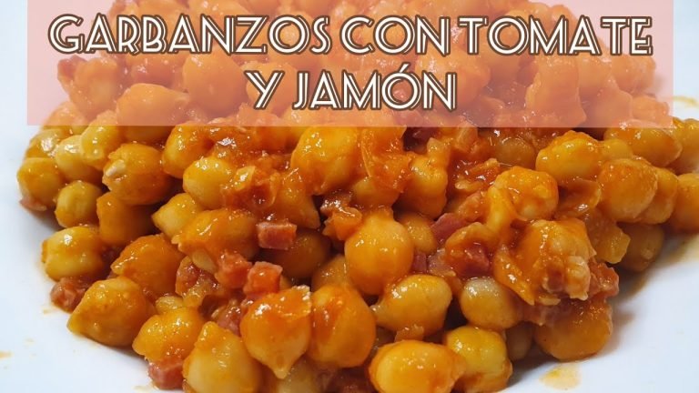 ▷ Receta de Garbanzos con tomate y jamon | Actualizado mayo 2023
