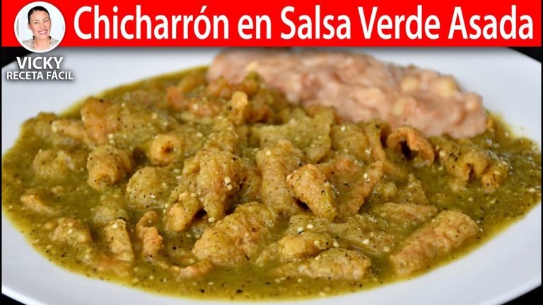 ▷ Receta de Chicharrón en salsa verde | Actualizado junio 2023