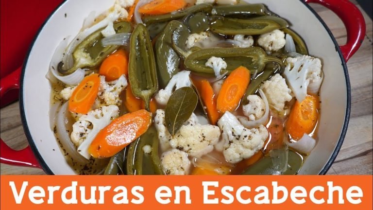 ▷ Receta de Verduras en escabeche | Actualizado junio 2023