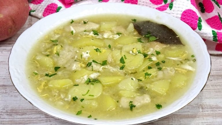 Receta de Sopa de patata