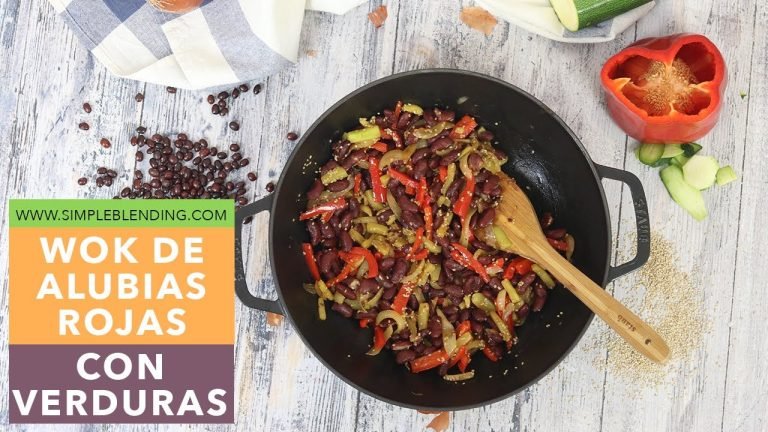 Receta de Potaje vegano de alubias rojas