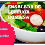 Receta de Ensalada verde con escarola y olivas