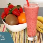 Batido de mora y fresa 9 Batido de mora y fresa