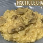 Receta de Arroz con pollo y champi&ntilde;ones en arrocera