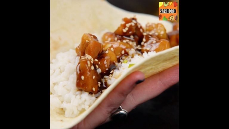 Receta de Tacos de pollo teriyaki