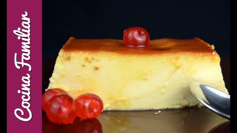 Receta de Flan napolitano de queso crema y leche condensada