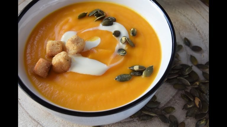 Receta de Crema de calabaza y zanahoria