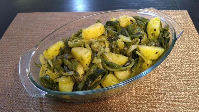 Receta de Papas con rajas