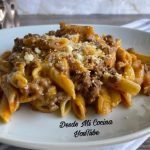 Receta de Pasta con setas y ajos tiernos