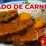 Receta de Costillas en salsa con patatas fritas