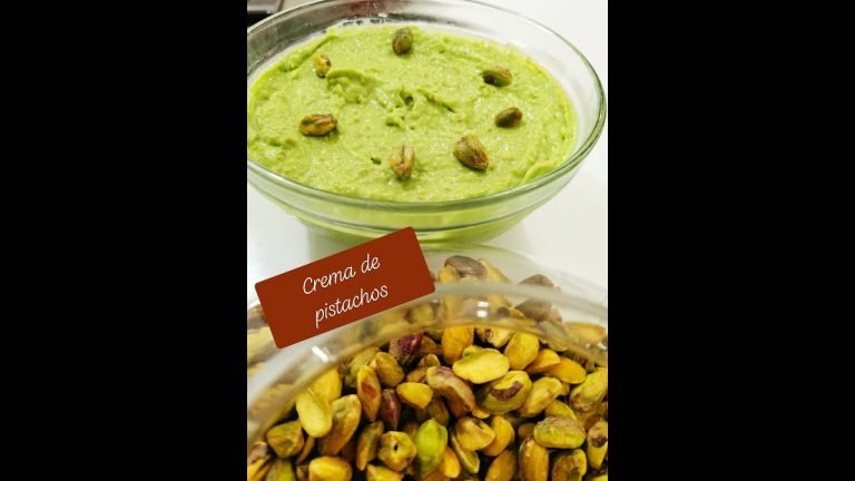 Receta de Deliciosa Crema de Pistacho 1 Receta de Deliciosa Crema de Pistacho