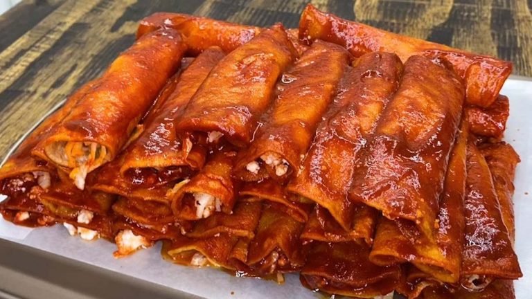 Receta de Enchiladas típicas Norteñas