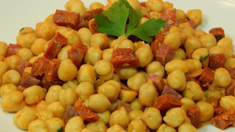 Receta de Garbanzos fritos