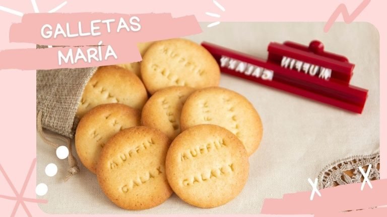 Receta de Galletas María caseras