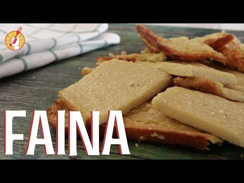 Receta de Fainá de garbanzos