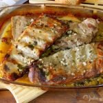 Receta de Costillas en salsa con patatas fritas