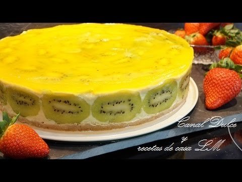 Receta de Tarta de Kiwi con Thermomix