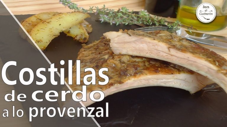 Receta de Costillas a la provenzal