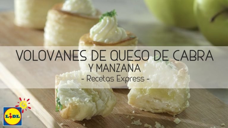 Receta de Canapé de queso de cabra y manzana