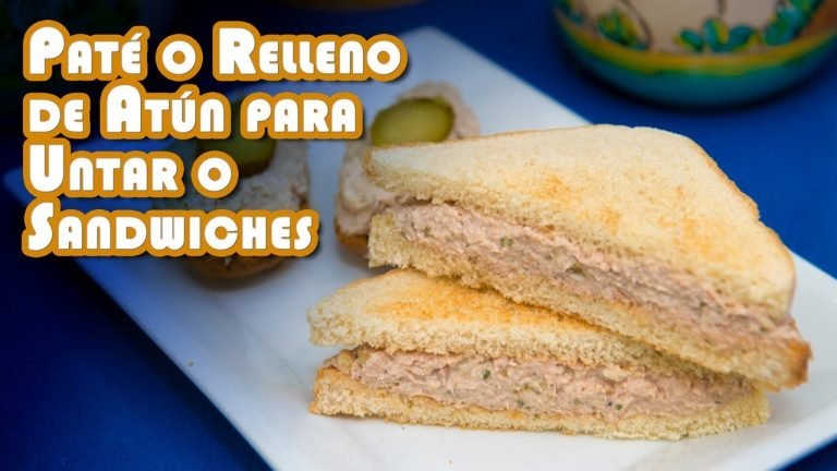 Receta de Sándwich de paté