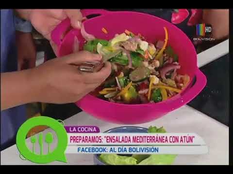 Receta de Ensalada mediterránea de atún