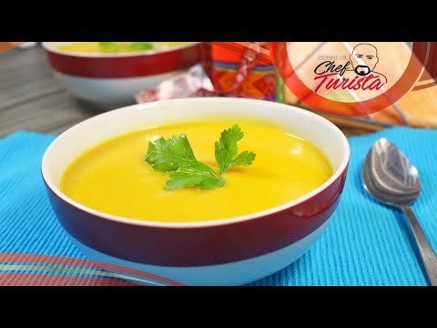 Receta de Crema de auyama sencilla