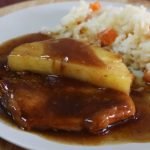Receta de Chuletas de cerdo en salsa de cebolla
