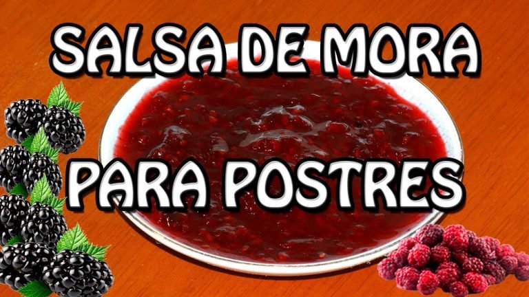 Receta de Salsa de moras