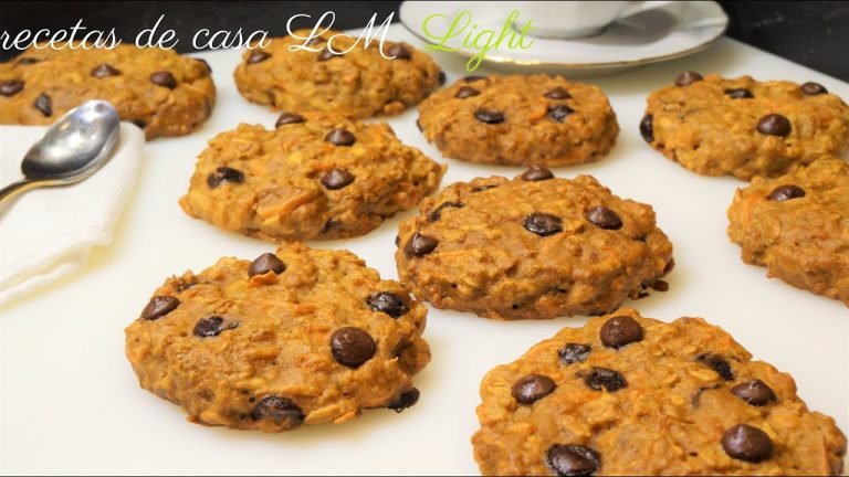 Receta de Galletas de avena y zanahoria