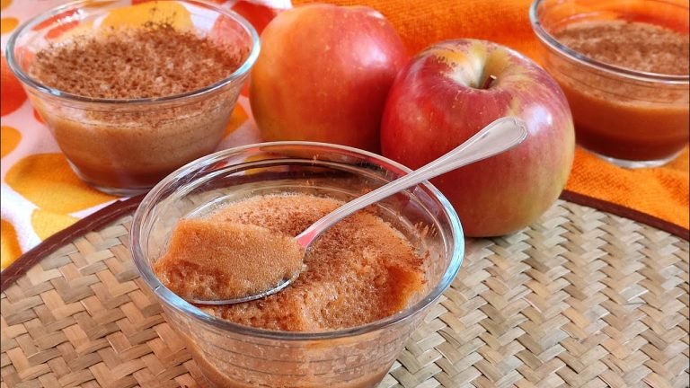 Receta de Dulce de manzana sin azúcar