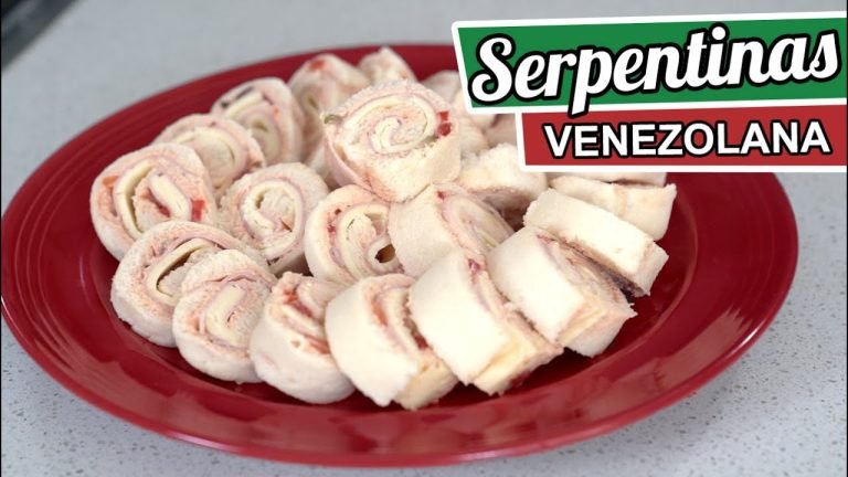 Receta de Serpentinas de pan