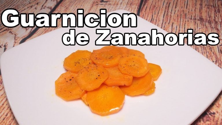 Receta de Zanahorias tiernas a la naranja