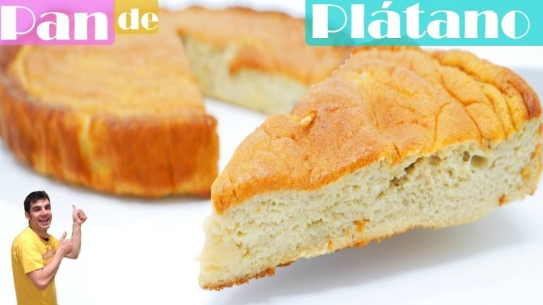 Receta de Pan de plátano sin azúcar